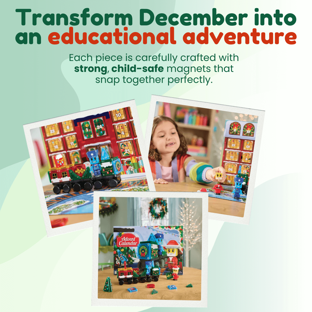 MagicBricks™ - Magnetic Building Tiles Advent Calendar